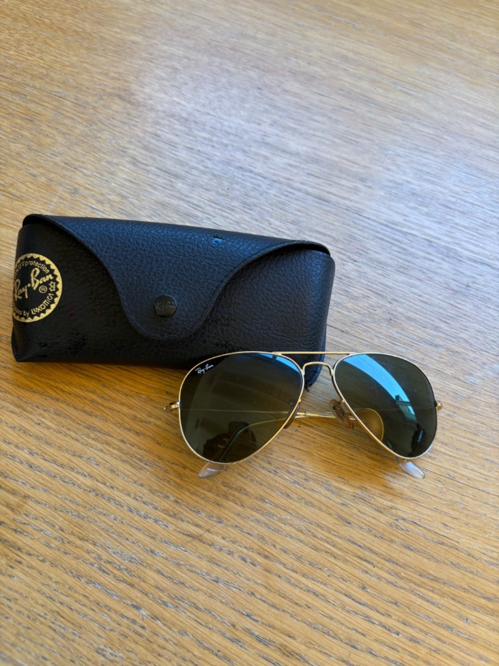 Ray-Ban aviator gold frame - Picture 7 of 8